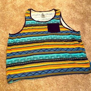 Swiss Cross men's tank